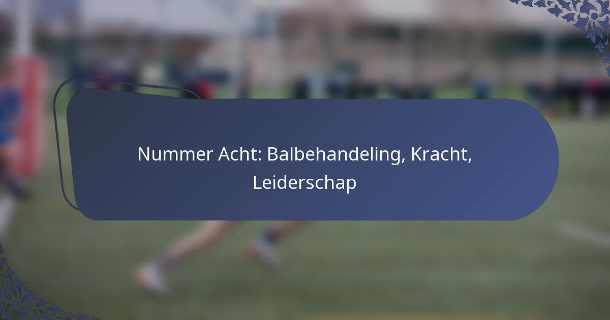 Nummer Acht: Balbehandeling, Kracht, Leiderschap